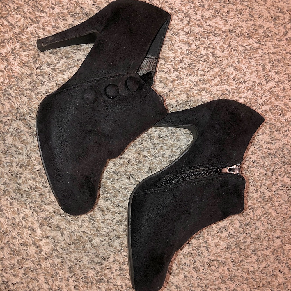 Black booties